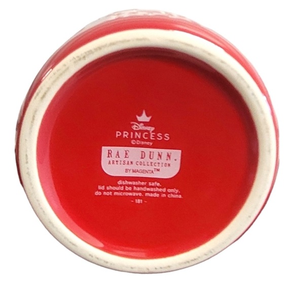 Rae Dunn - 'Til The Last Petal Falls Red Rose Lid Canister - Picture 4 of 8